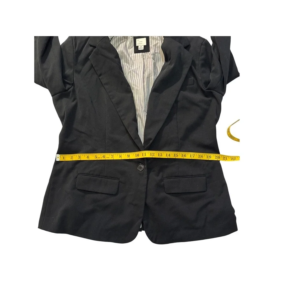 A New Day Women's Black Blazer‎ Jacket Size 16 Lined